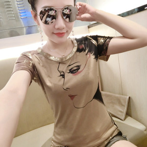 Tricou casual dama cu imprimeu in mai multe culori