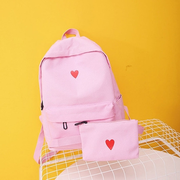 Rucsac de dama cu portofel cu mini aplicatie in mai multe culori