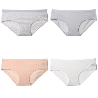 Set bikini dama simpli - 4 buc. cu o inscripție în diferite culori