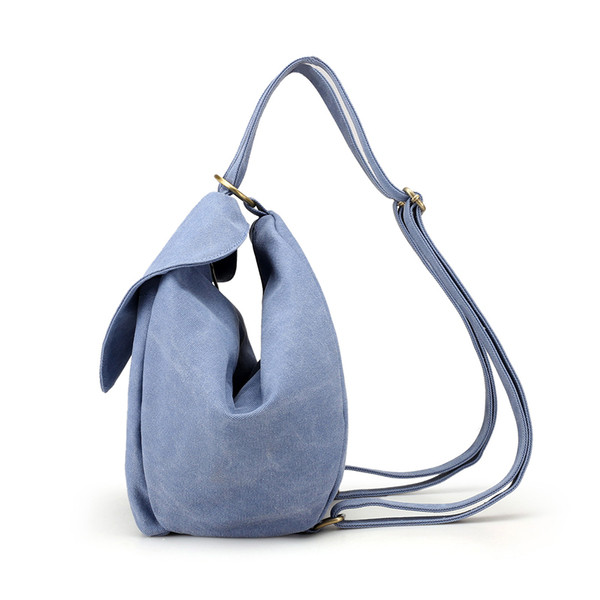 Rucsac elegant pentru femei, curat, în diferite culori, cu bretele duble reglabile