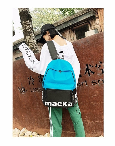 Rucsac de damă în diferite culori cu inscripție