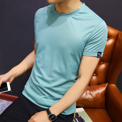 Tricou subțire pentru bărbați, primăvară-vară, cu uscare rapidă