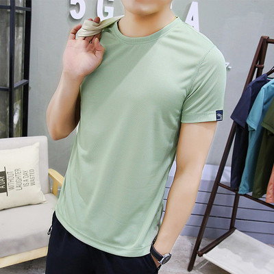 Tricou subțire pentru bărbați, primăvară-vară, cu uscare rapidă