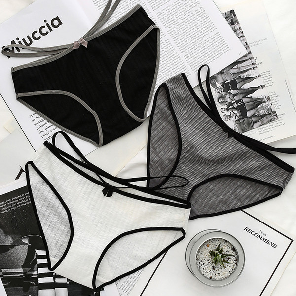 Bikini casual dama cu cravate si panglica in mai multe culori