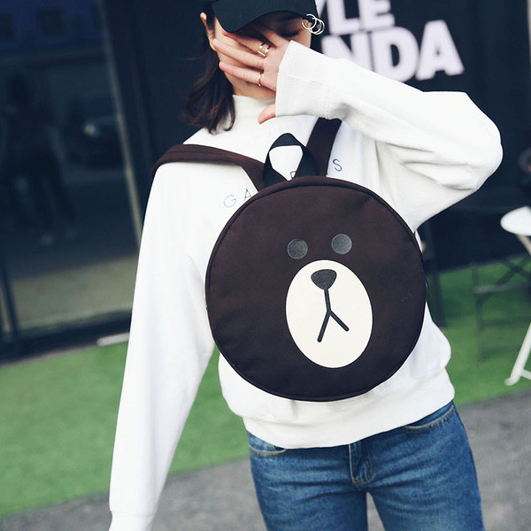 Rucsac mic de dama in diferite culori cu imprimeu color