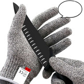 Vágásgátló kesztyű, amely védi az ujjakat a durva vágásoktól – munkához és főzéshez egyaránt alkalmas