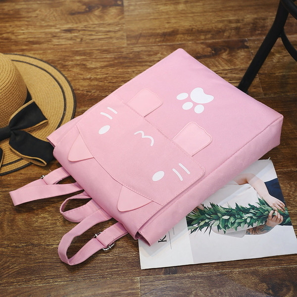 Női hátizsák három színben 3D díszítéssel