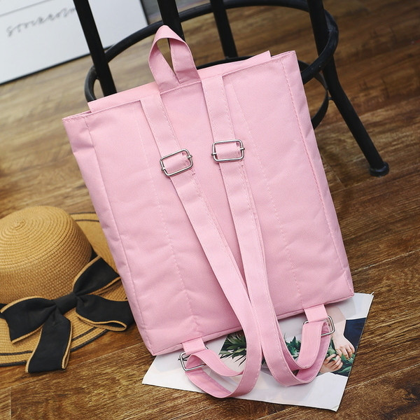 Női hátizsák három színben 3D díszítéssel