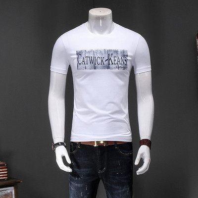 Tricou bărbătesc din bumbac pentru vară - diferite modele