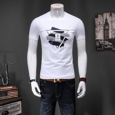 Tricou bărbătesc din bumbac pentru vară - diferite modele