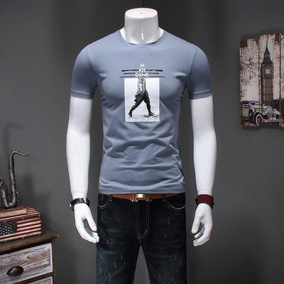 Tricou bărbătesc din bumbac pentru vară - diferite modele