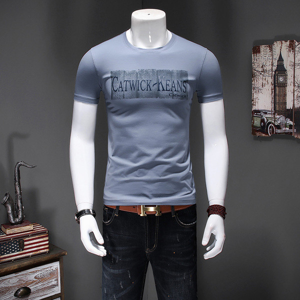 Tricou bărbătesc din bumbac pentru vară - diferite modele