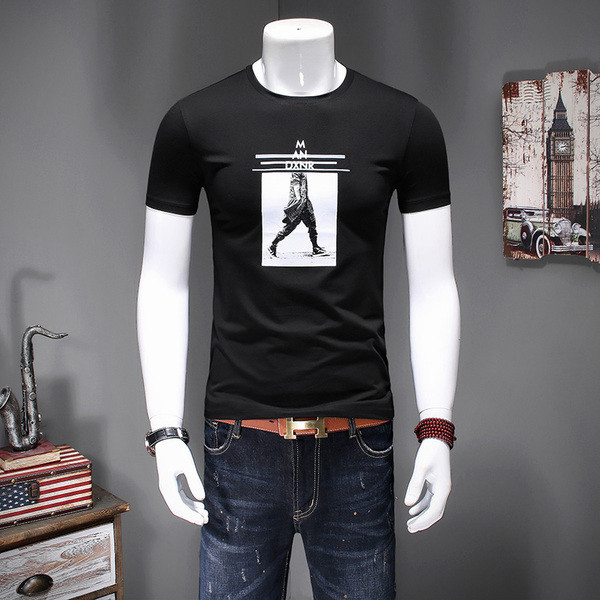 Tricou bărbătesc din bumbac pentru vară - diferite modele