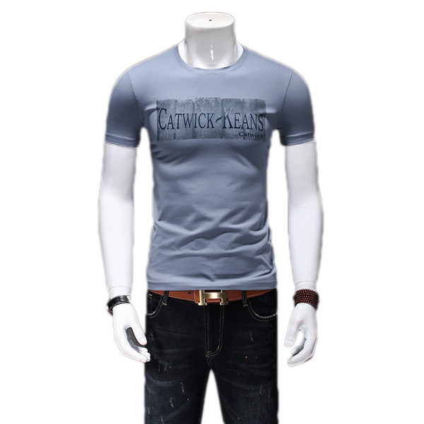 Tricou bărbătesc din bumbac pentru vară - diferite modele