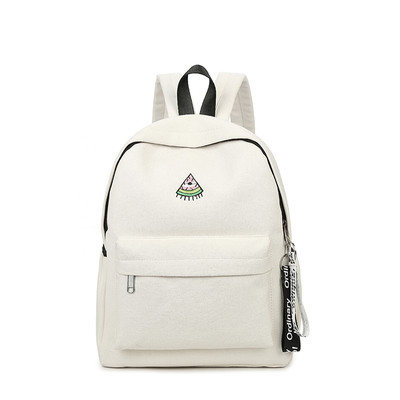 Rucsac de dama in diferite culori cu broderie si inscriptionare