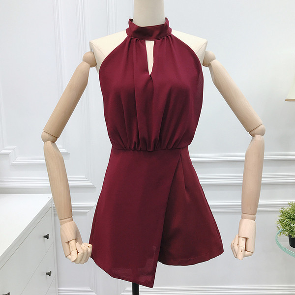 Salopeta scurta de dama eleganta in mai multe culori