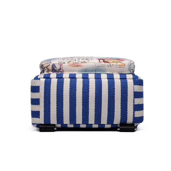 Rucsac de dama cu imprimeu color