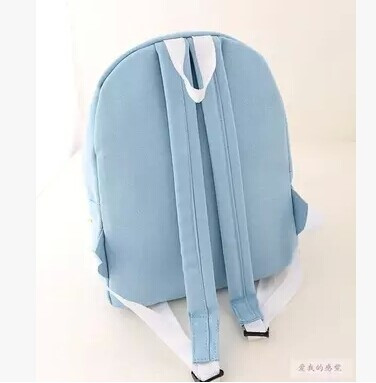 Rucsac de damă de zi cu zi în culori luminoase cu motive florale