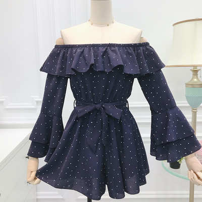 Κομψό, μακρυμάνικο γυναικείο σετ σε τρία χρώματα