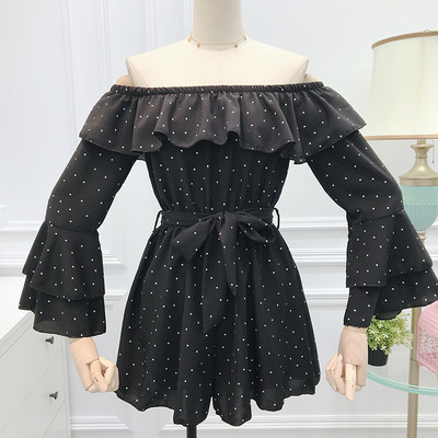 Κομψό, μακρυμάνικο γυναικείο σετ σε τρία χρώματα