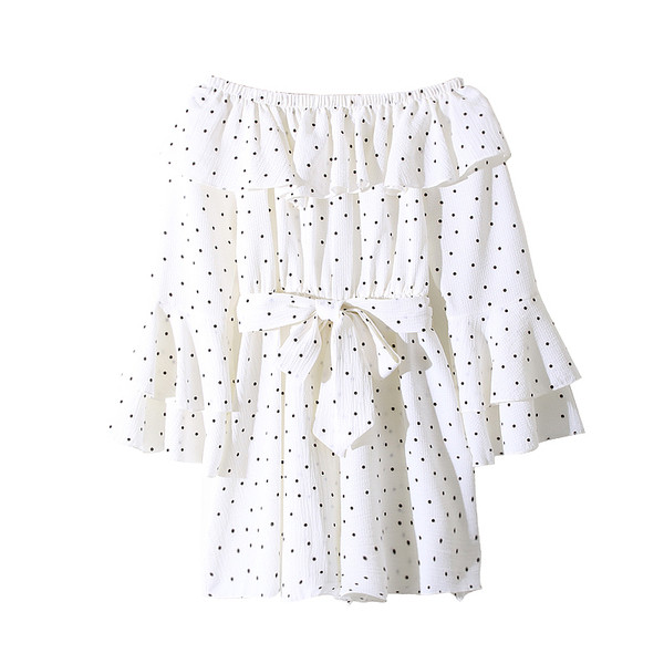 Κομψό, μακρυμάνικο γυναικείο σετ σε τρία χρώματα