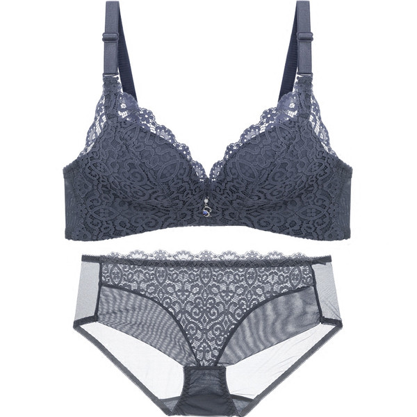 Stílusos női csipke szett fehérnemű-melltartó + boxer több színben