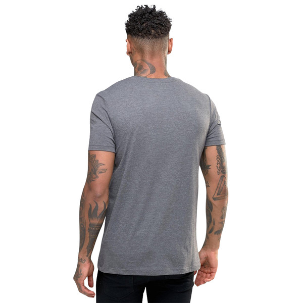 Tricou casual pentru bărbați cu mâneci scurte și inscripție