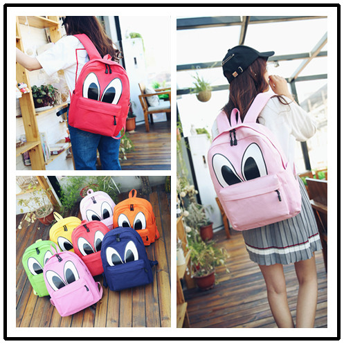 Rucsac de dama cu bretele late in mai multe culori cu aplicatie