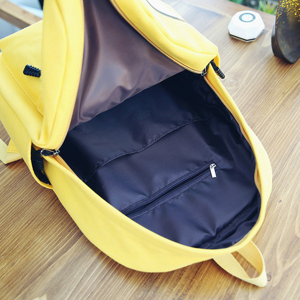 Rucsac de dama cu bretele late in mai multe culori cu aplicatie