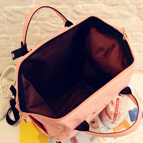 Rucsac de dama in mai multe culori cu manere duble si bretele reglabile