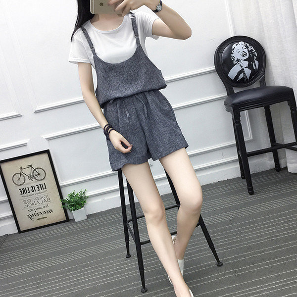 Sport - salopeta casual dama scurta in mai multe culori