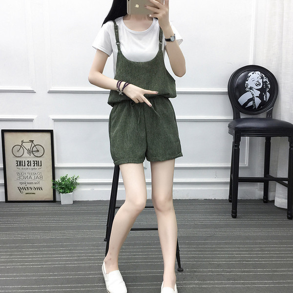 Sport - salopeta casual dama scurta in mai multe culori