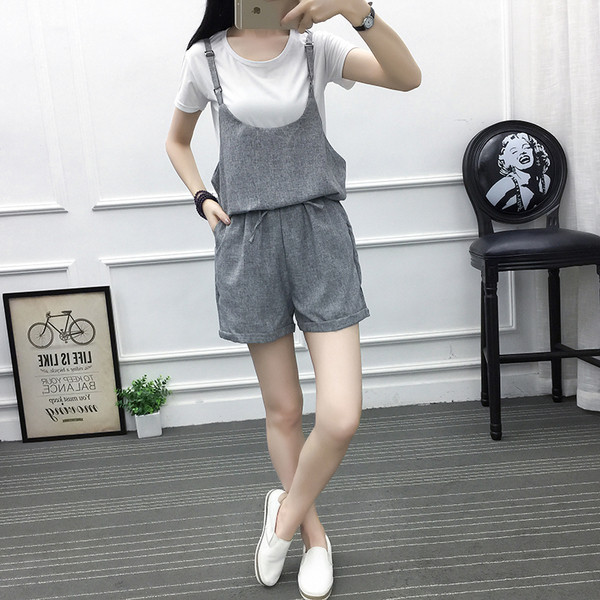 Sport - salopeta casual dama scurta in mai multe culori