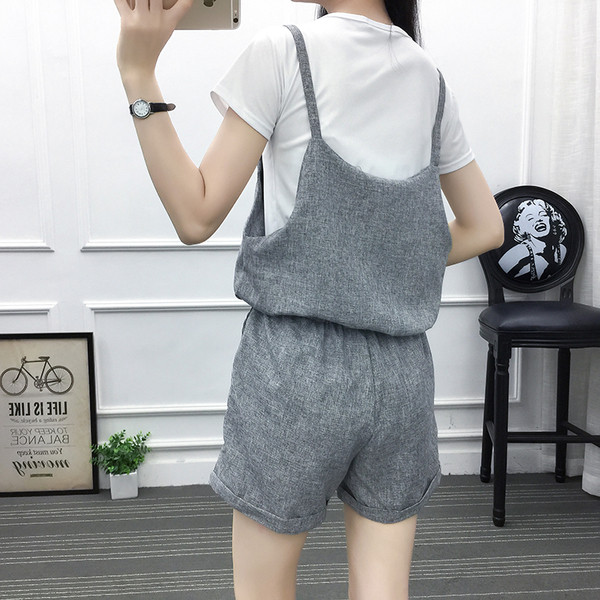 Sport - salopeta casual dama scurta in mai multe culori