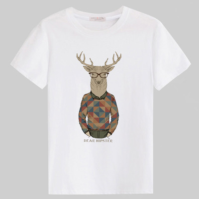 Alkalmi férfi póló rövid ujjal és O-alakú gallérral (különböző modellek)