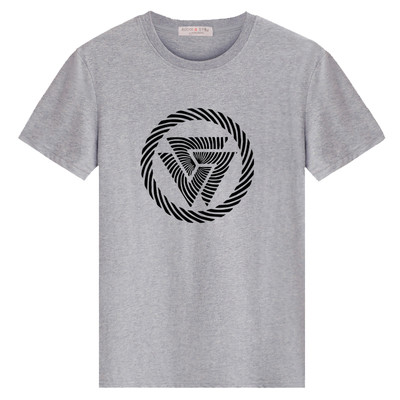 Alkalmi férfi póló rövid ujjal és O-alakú gallérral (különböző modellek)