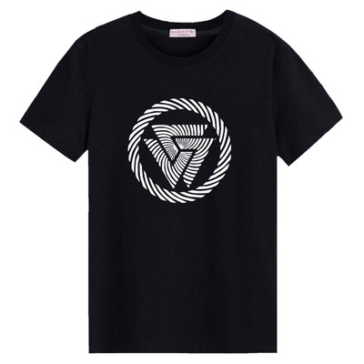 Alkalmi férfi póló rövid ujjal és O-alakú gallérral (különböző modellek)