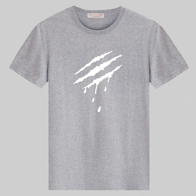 Alkalmi férfi póló rövid ujjal és O-alakú gallérral (különböző modellek)