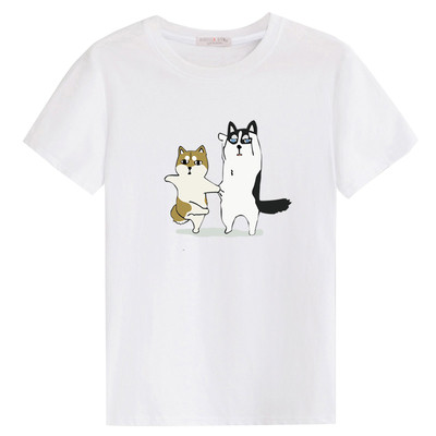 Alkalmi férfi póló rövid ujjal és O-alakú gallérral (különböző modellek)