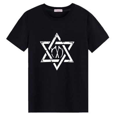 Alkalmi férfi póló rövid ujjal és O-alakú gallérral (különböző modellek)