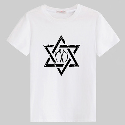 Alkalmi férfi póló rövid ujjal és O-alakú gallérral (különböző modellek)