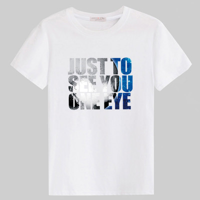 Alkalmi férfi póló rövid ujjal és O-alakú gallérral (különböző modellek)