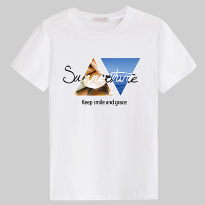 Alkalmi férfi póló rövid ujjal és O-alakú gallérral (különböző modellek)