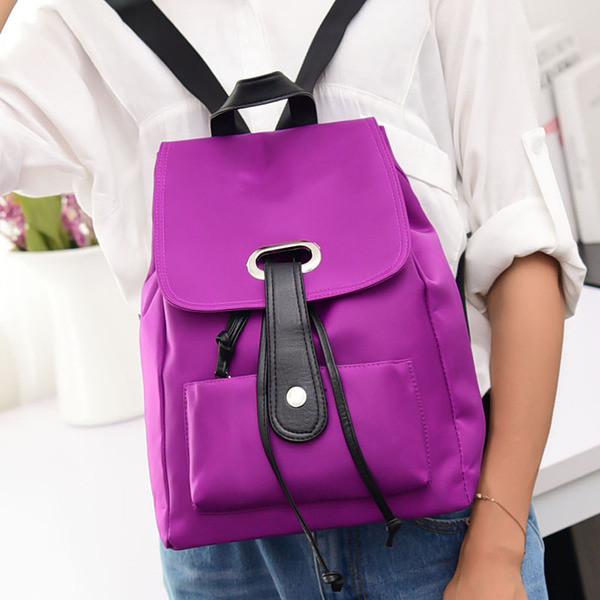 Rucsac de dama in trei modele cu talpa fata mica in mai multe culori