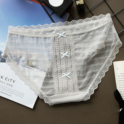 Bikin transparent de damă blând cu mini panglică în mai multe culori