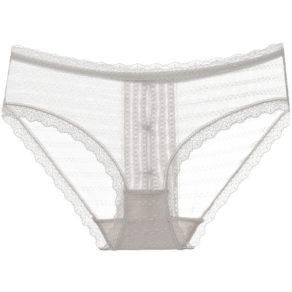 Bikin transparent de damă blând cu mini panglică în mai multe culori