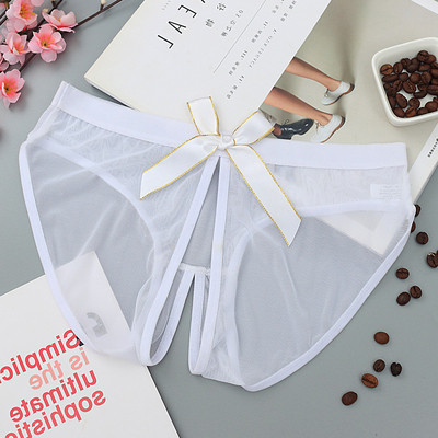 Σέξυ μπικίνι με κορδέλα σε λευκό και μαύρο χρώμα