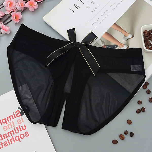 Σέξυ μπικίνι με κορδέλα σε λευκό και μαύρο χρώμα