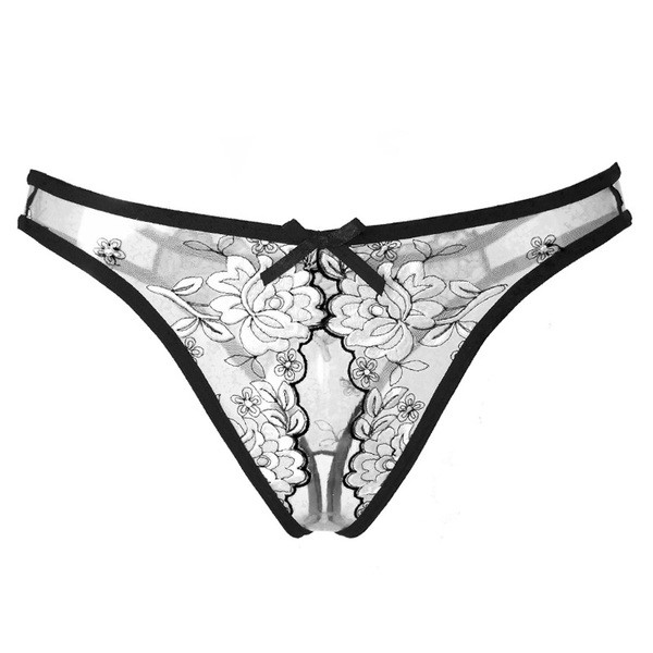 Finom női bikinik virágos hímzéssel, három színben