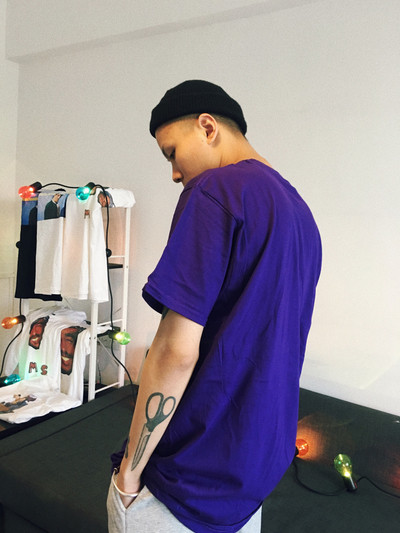 Tricou casual barbatesc in diverse culori - croiala alungita